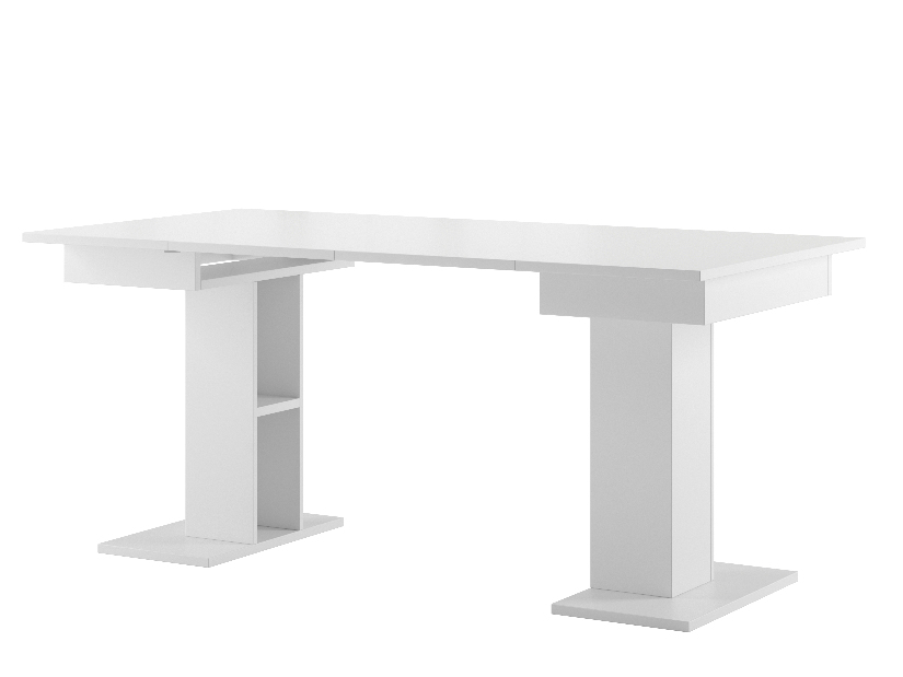 Blagovaonski stol Sorred 05 (bijela) (za 4 do 8 osoba)