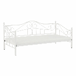 Jednostruki krevet 90 cm Danina (bijela) (s podnicom)