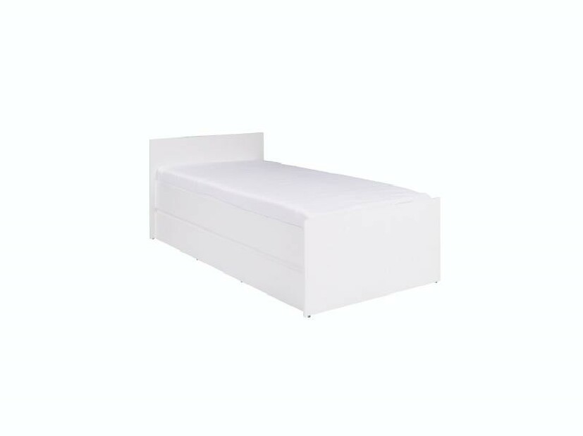 Jednostruki krevet 80 cm Cortez C 08 (bijela) ( s podnicom)