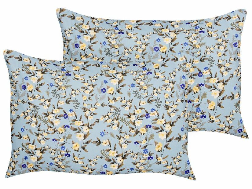 Set 2 ukrasna jastuka 40 x 60 cm Vally (plava)