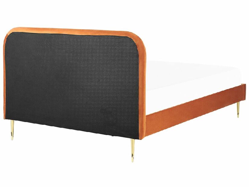 Bračni krevet 140 cm Faris (narančasta) (s podnicom)
