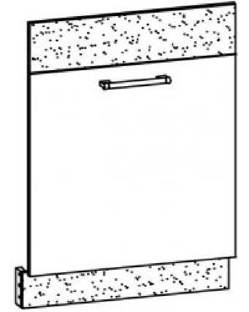 Vratašca za perilicu posuđa 60 cm Modesta MD 24 