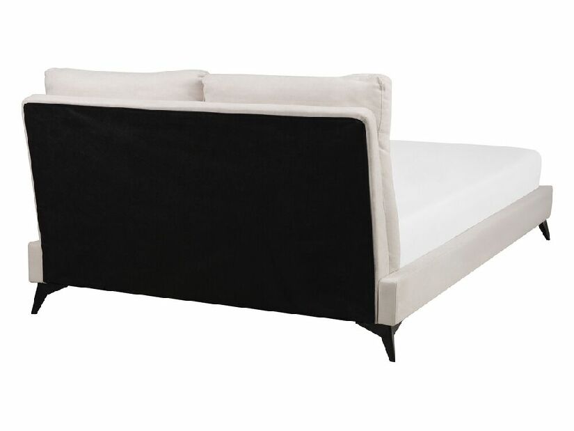 Bračni krevet 140 cm MELIA (s podnicom) (bež)