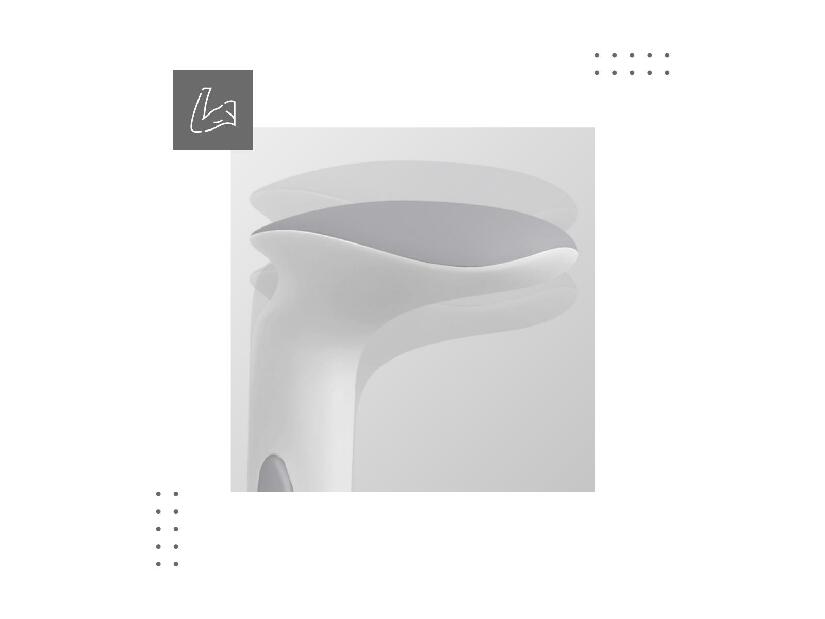 Dječja stolica Journey 5 (bijela + siva)