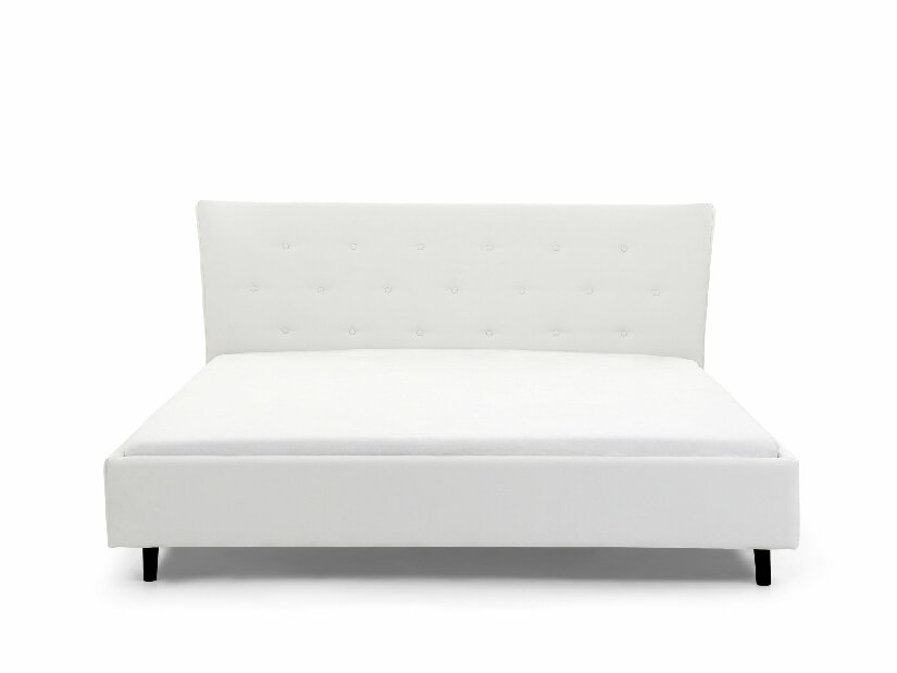 Bračni krevet 180 cm SANTORI (s podnicom) (bijela)