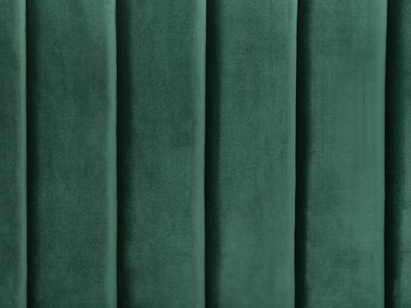 Bračni krevet 160 cm VINNETTE (s podnicom) (zelena)