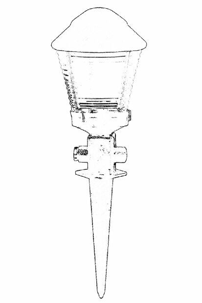 Vanjska zidna svjetiljka Warren (crna)