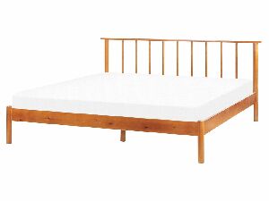 Bračni krevet 160 cm Barza (svijetlo drvo)
