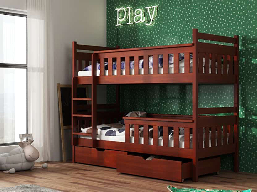 Dječji krevet 90 x 200 cm Tommy (s podnicom i prostorom za odlaganje) (calvados)