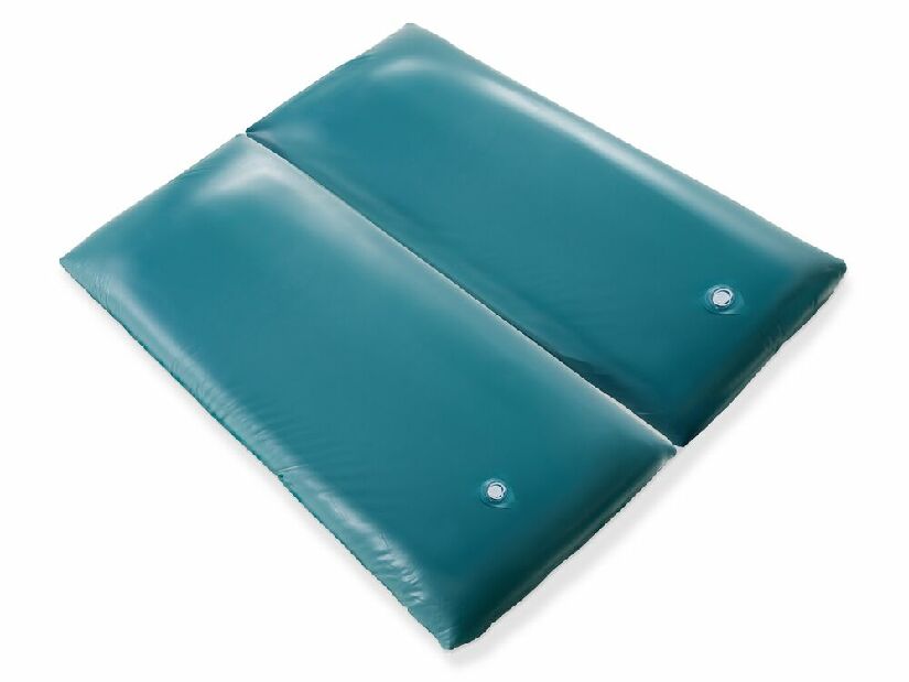Madrac za vodeni krevet 200 x 160 cm Davine (plavo-zelena)