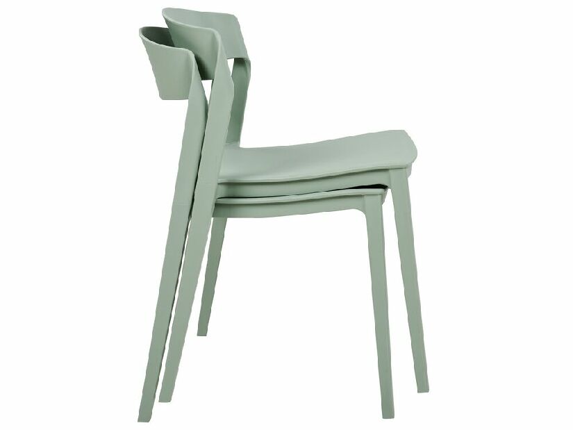 Set blagovaonskih stolica (2 kom.) Seasar (zelena) 