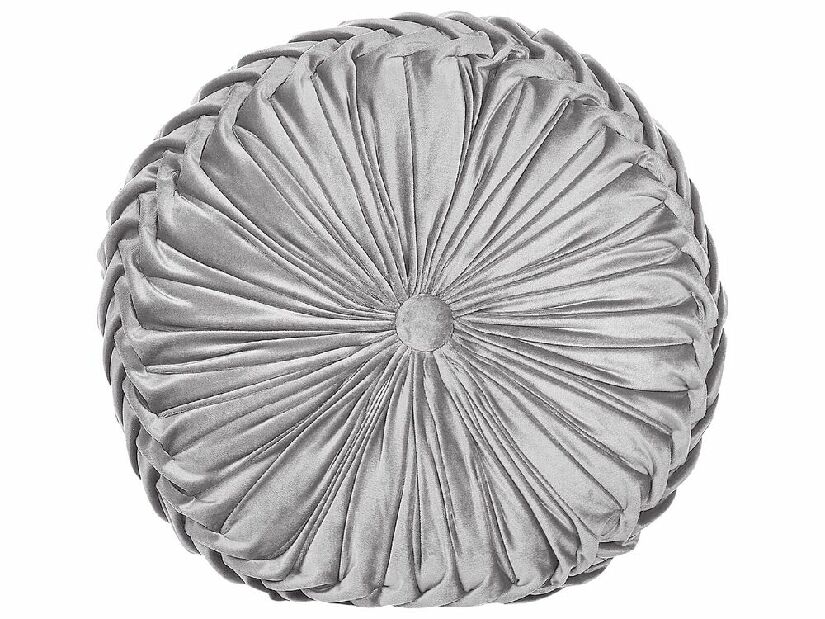 Set 2 ukrasna jastuka ⌀ 40 cm Udy (siva)