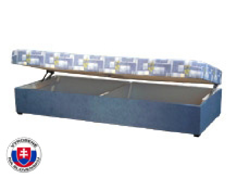 Jednostruki krevet (ležaj) 80 cm Kasi (s madracem od poliuretanske pjene) 