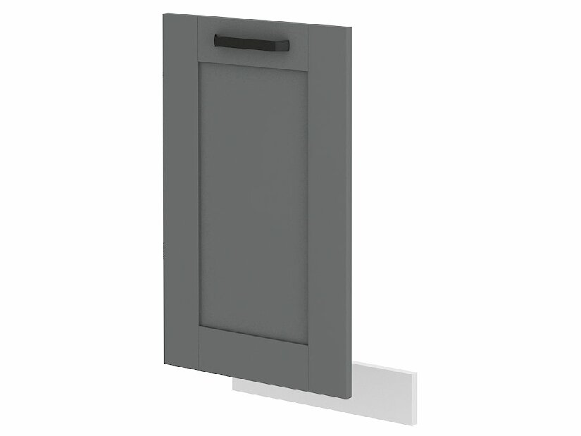 Vrata za ugradbenu perilicu posuđa Lucid ZM 446 x 713 (dustgrey + bijela)