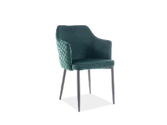 Blagovaonska stolica Amiee (zelena + siva)