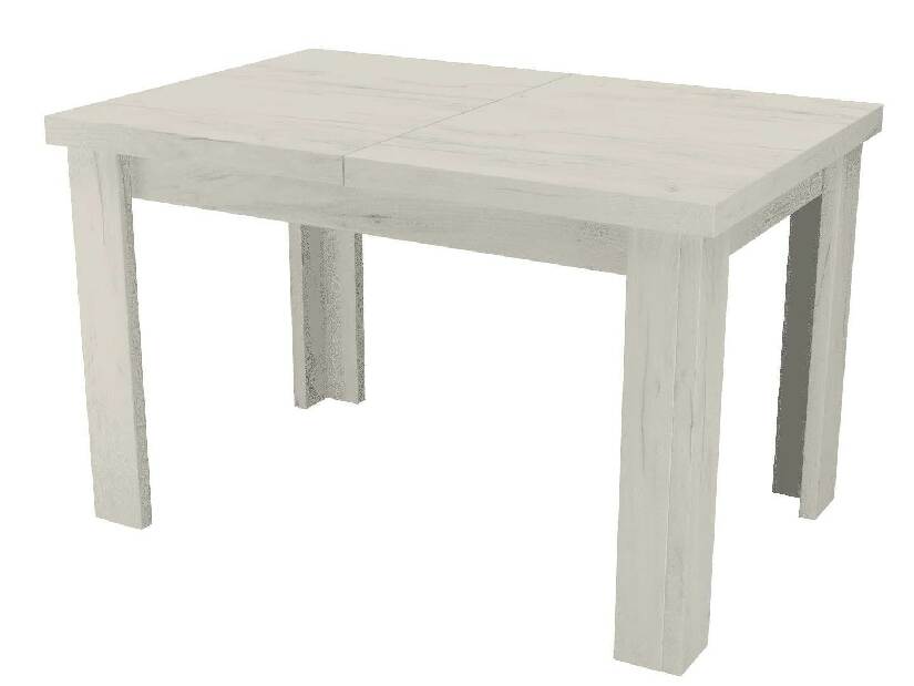 Blagovaonski stol Johny (craft bijeli) (za 4 do 6 osoba)