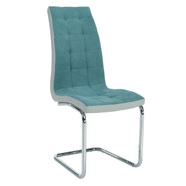 Blagovaonska stolica Santa new (boja mentola + siva) 