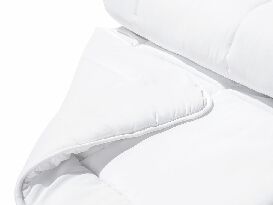Pokrivač 135x200 cm KARIBO (mikrovlakno) (bijela)
