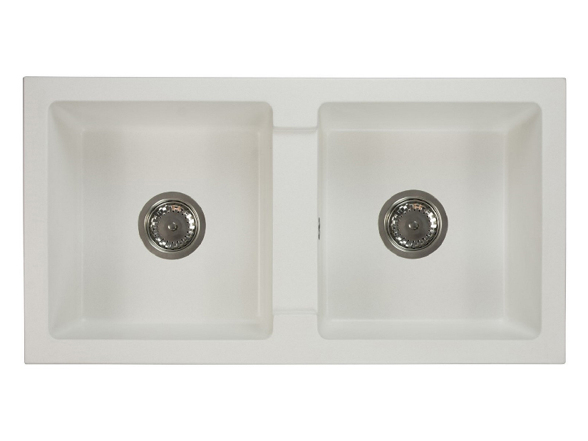 Kuhinjski sudoper Byrbys (bijela) (bez otvora za bateriju)
