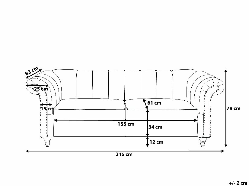 Garnitura za sjedenje Logten (siva)
