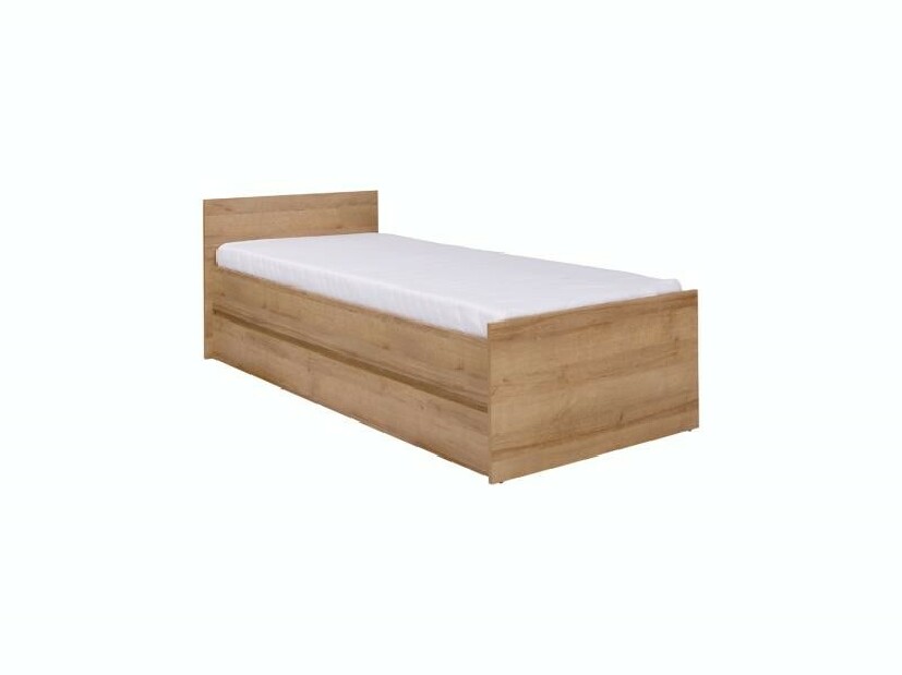 Jednostruki krevet 90 cm Cortez C 15 (hrast riviera) (s podnicom) *rasprodaja