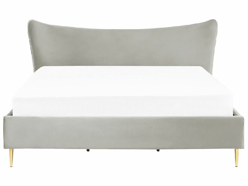 Bračni krevet 180 cm Chaza (svijetlosiva)