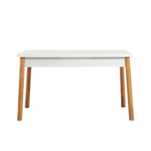 Blagovaonski stol (za 4 osobe) Cooko (bor antlantic + bijela)