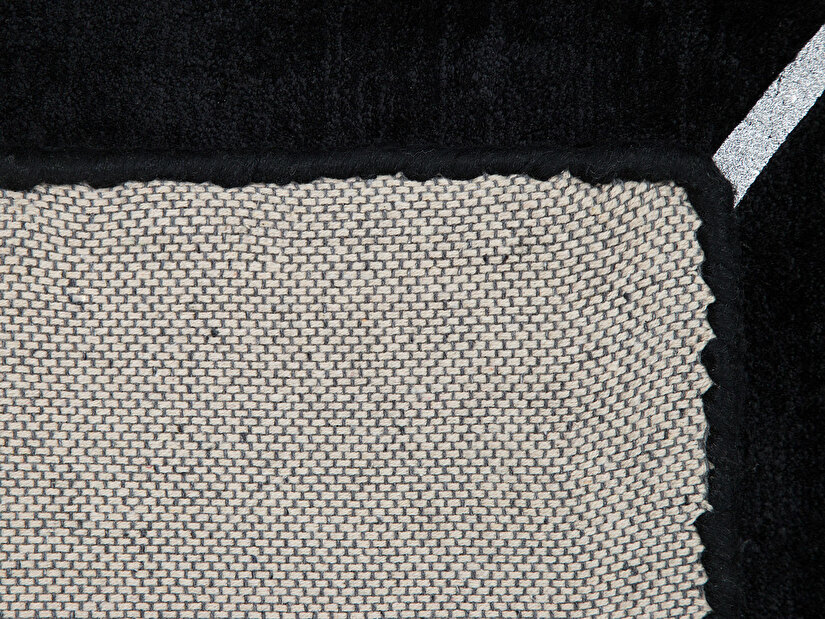 Tepih 80x150 cm HAZVE (tkanina) (crna) *rasprodaja