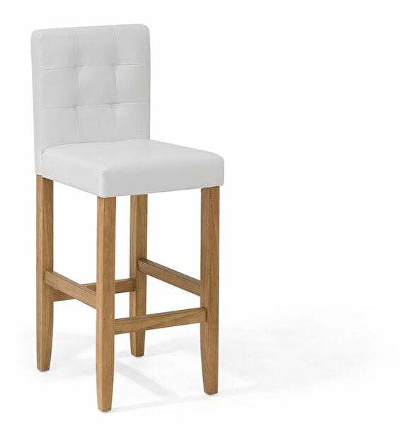 Barska stolica MATON (sintetička koža) (bijela)