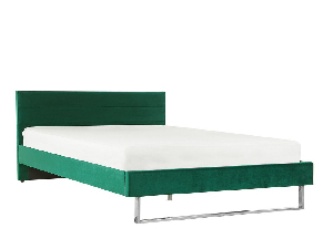 Bračni krevet 180 cm BELAE (s podnicom) (zelena)