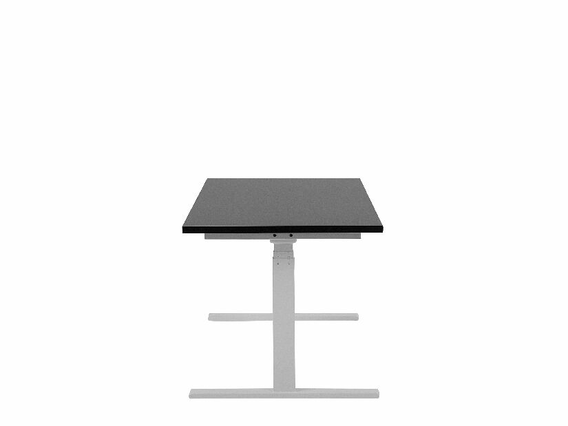 Pisaći stol UPPER II (130 x 72 cm) (MDF) (crna + bijela) (električno podesiv)