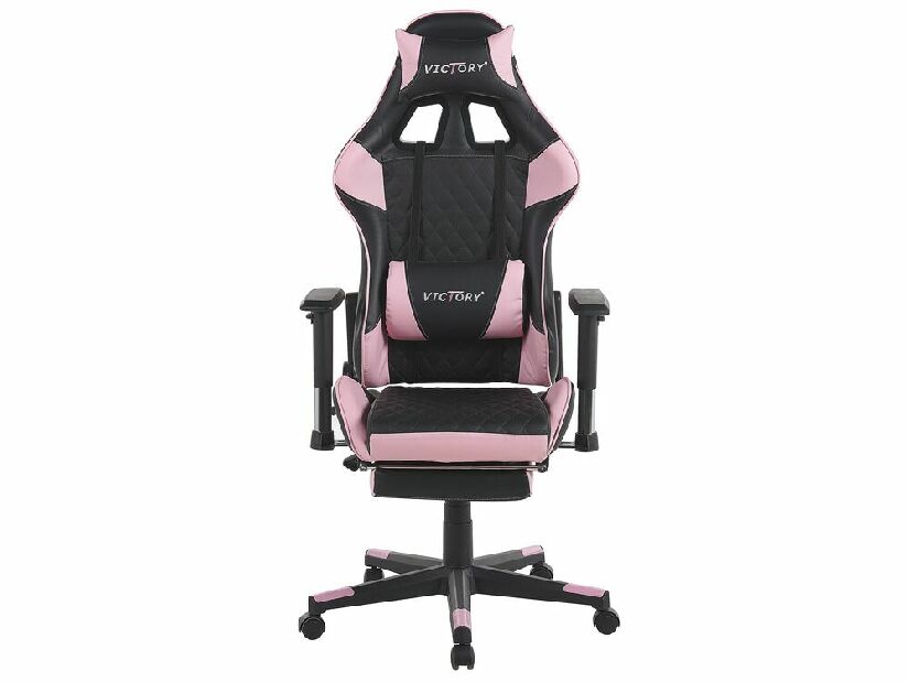 Gaming stolica Vrai (crna + ružičasta) 
