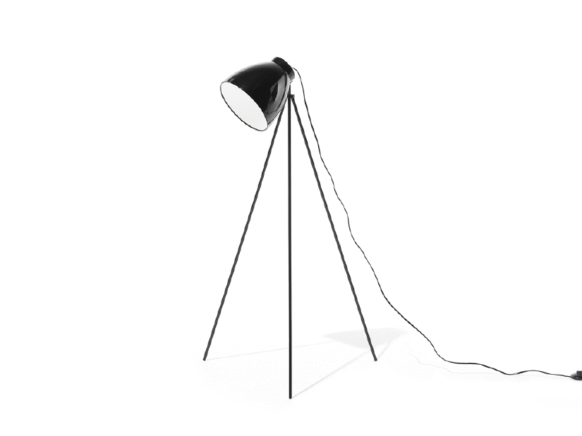 Podna svjetiljka Tame (crna)