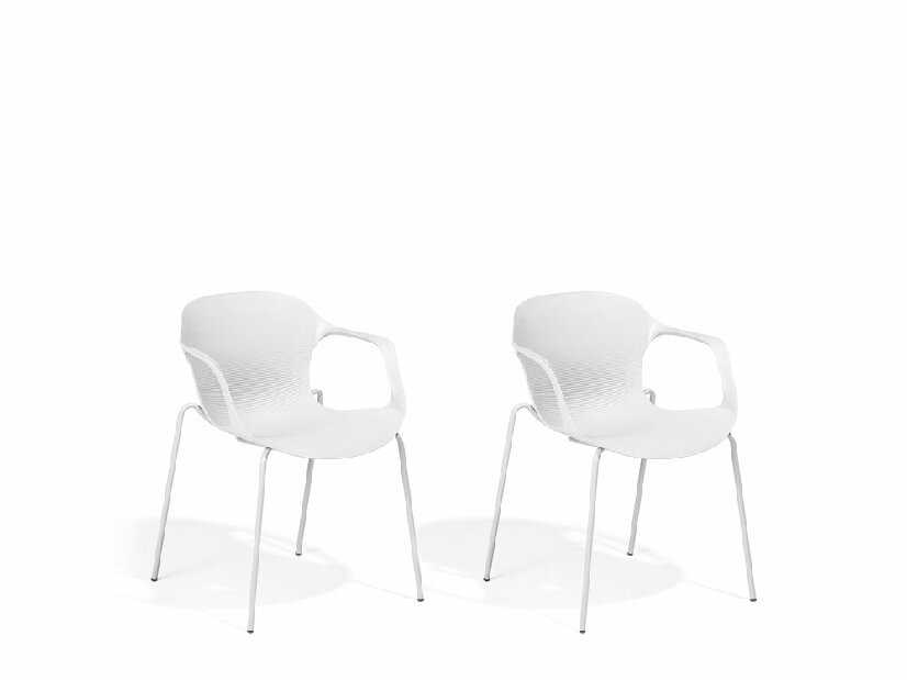 Set blagovaonskih stolica 2 kom. Elbasan (bijela)