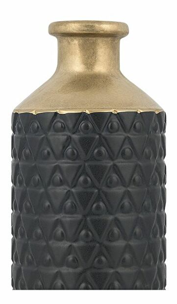 Vaza AVONDALE 39 cm (stakloplastika) (crna)