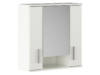 Viseći kupaonski ormarić s ogledalom Leah  01 (bijela mat)