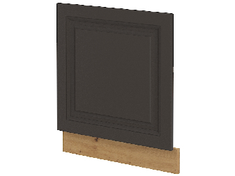 Vrata za ugrađenu perilicu posuđa Sheila ZM 570 x 596 (hrast artisan + grafit)