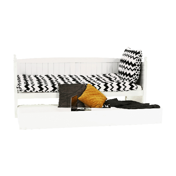 Jednostruki krevet s dodatnim ležajem 90 cm Glerre 