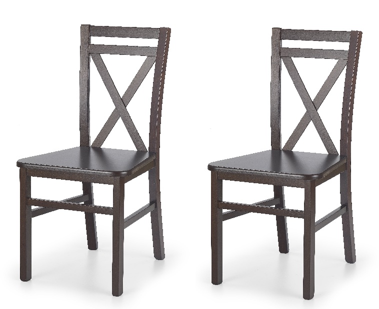Blagovaonska stolica (2 kom.) Delmar 2 (orah tamni) *rasprodaja