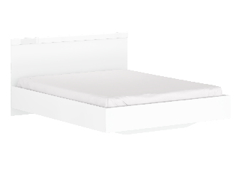 Bračni krevet 160 cm Leona (bijela) (bez podnice i madraca)
