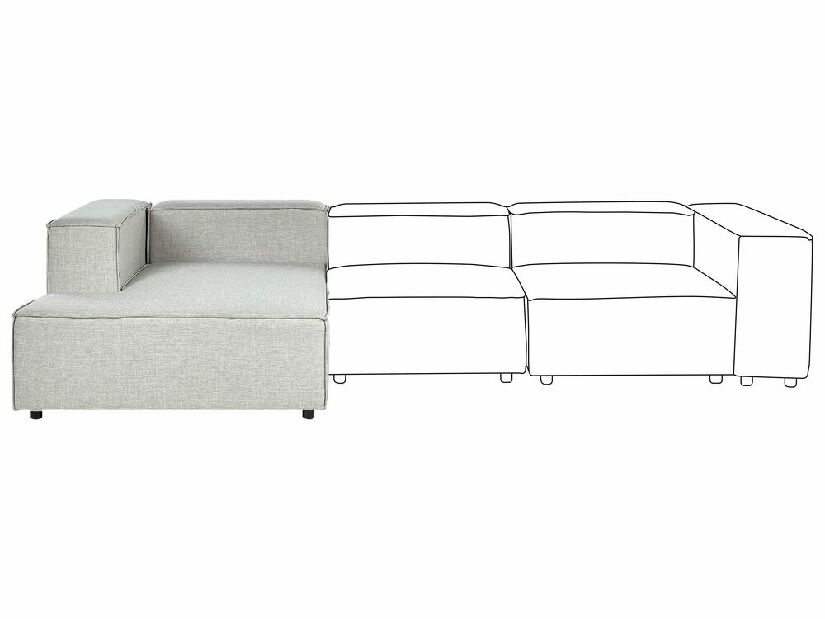 Sofa Afrika (siva) (D)