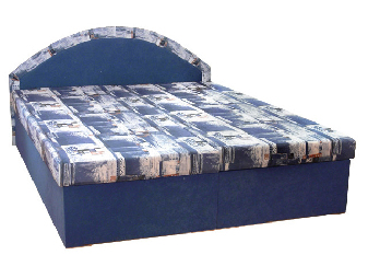 Bračni krevet 160 cm Eda 7 (s opružnim madracem)