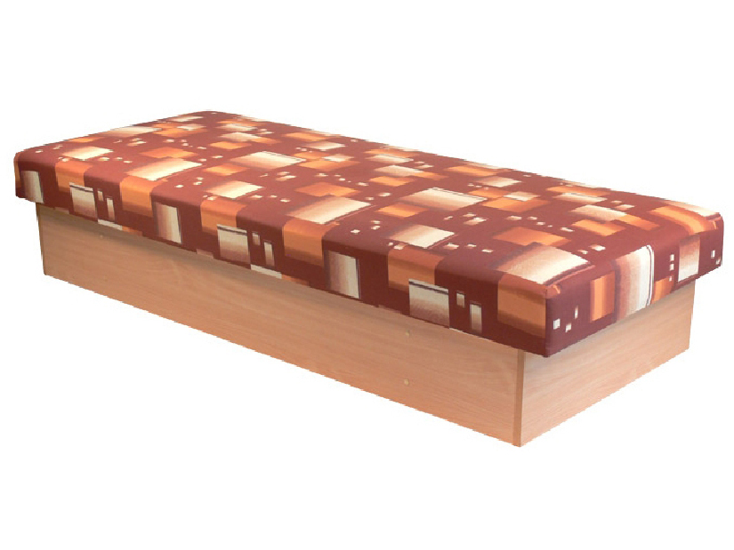 Jednostruki krevet (ležaj) 80 cm Edo 12 (s madracom s oprugama) 