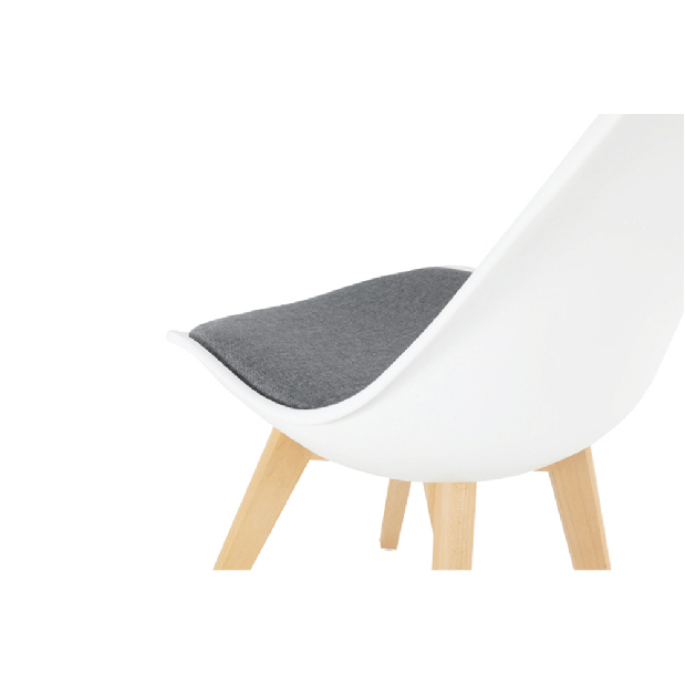 Blagovaonska stolica Ambany (bijela + siva) 