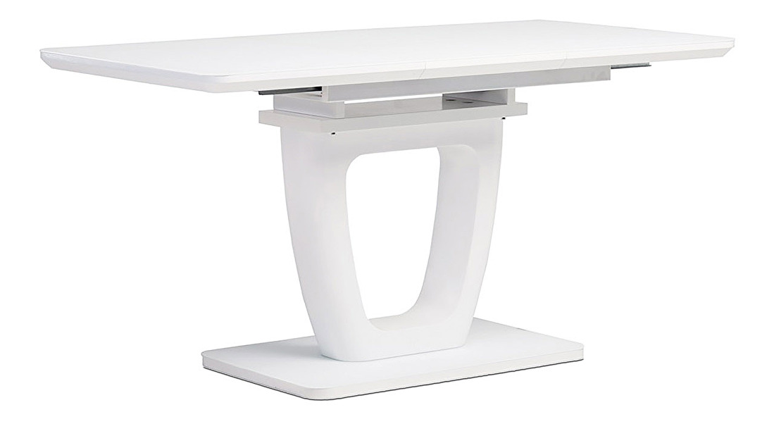 Blagovaonski stol Hreidmar-430-WT (bijela) (za 4 do 6 osoba)