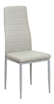 Blagovaonska stolica Collort nova (svjetlosiva ekokoža)  