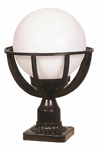 Vanjska zidna svjetiljka Bernice (crna + bijela)