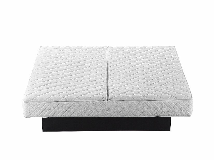 Bračni krevet 180 cm AVENUE (s gel madracem) (bijela)