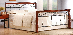 Bračni krevet 160 cm Vicki 160 (S podnicom) 