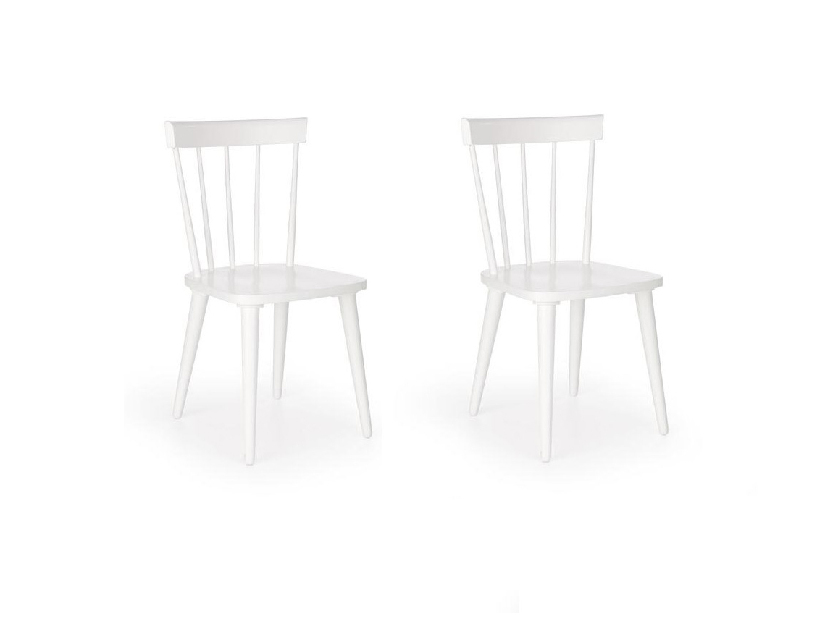 Blagovaonska stolica (2 kom.) Gosan (bijela) *rasprodaja